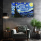 Starry Night Canvas Print – Van Gogh Classic Art Reproduction on Museum Quality Canvas