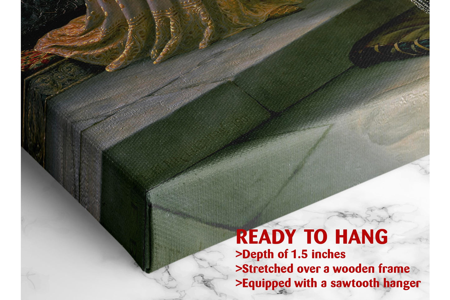 Canvas Print Art – Medieval Artwork Print on Artist Grade Canvas | Ready to Hang or Rolled