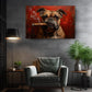 Bulldog Canvas Print – Bold Urban Dog Art | Ready to Hang or Rolled Canvas