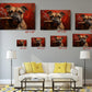 Bulldog Canvas Print – Bold Urban Dog Art | Ready to Hang or Rolled Canvas
