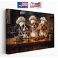 Chef Dogs Canvas Print – Fun Kitchen Wall Art | Ready to Hang or Rolled Canvas