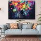 Graffiti Hearts Canvas Print – Colorful Nursery Art | Ready to Hang Wall Art