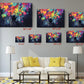 Graffiti Hearts Canvas Print – Colorful Nursery Art | Ready to Hang Wall Art
