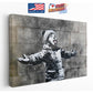 Graffiti Canvas Print – Urban Wall Art, Museum Quality Canvas Wall Decor