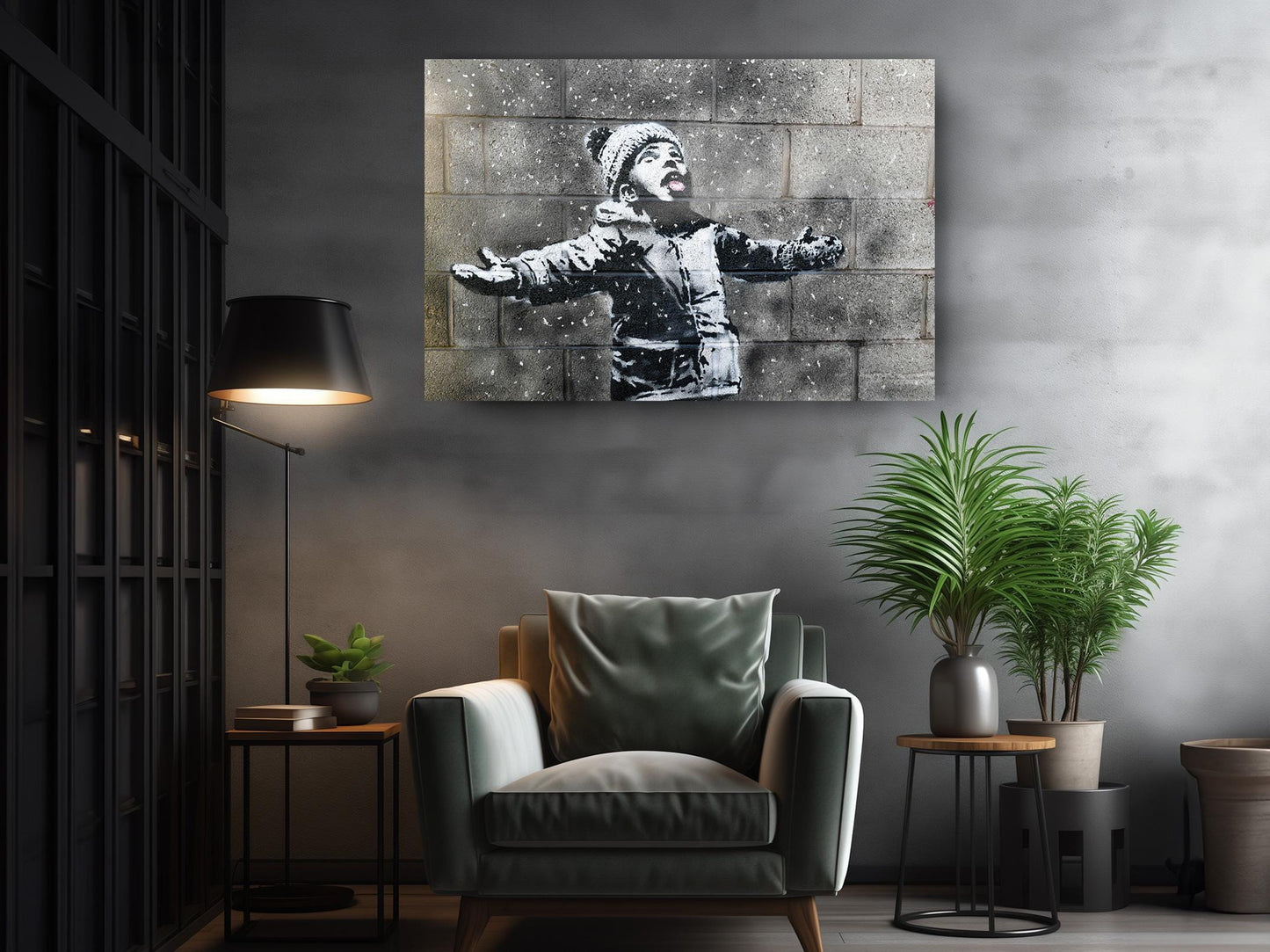 Graffiti Canvas Print – Urban Wall Art, Museum Quality Canvas Wall Decor