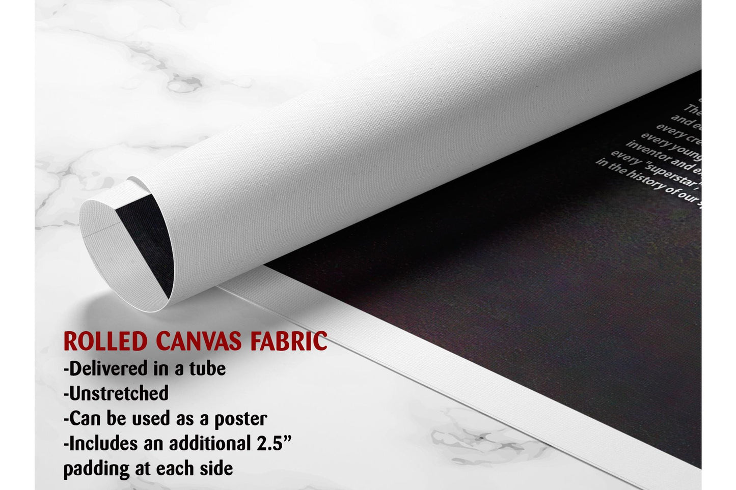 Space Galaxy Canvas Print - Motivational Wall Art | Pale Blue Dot, Museum Quality