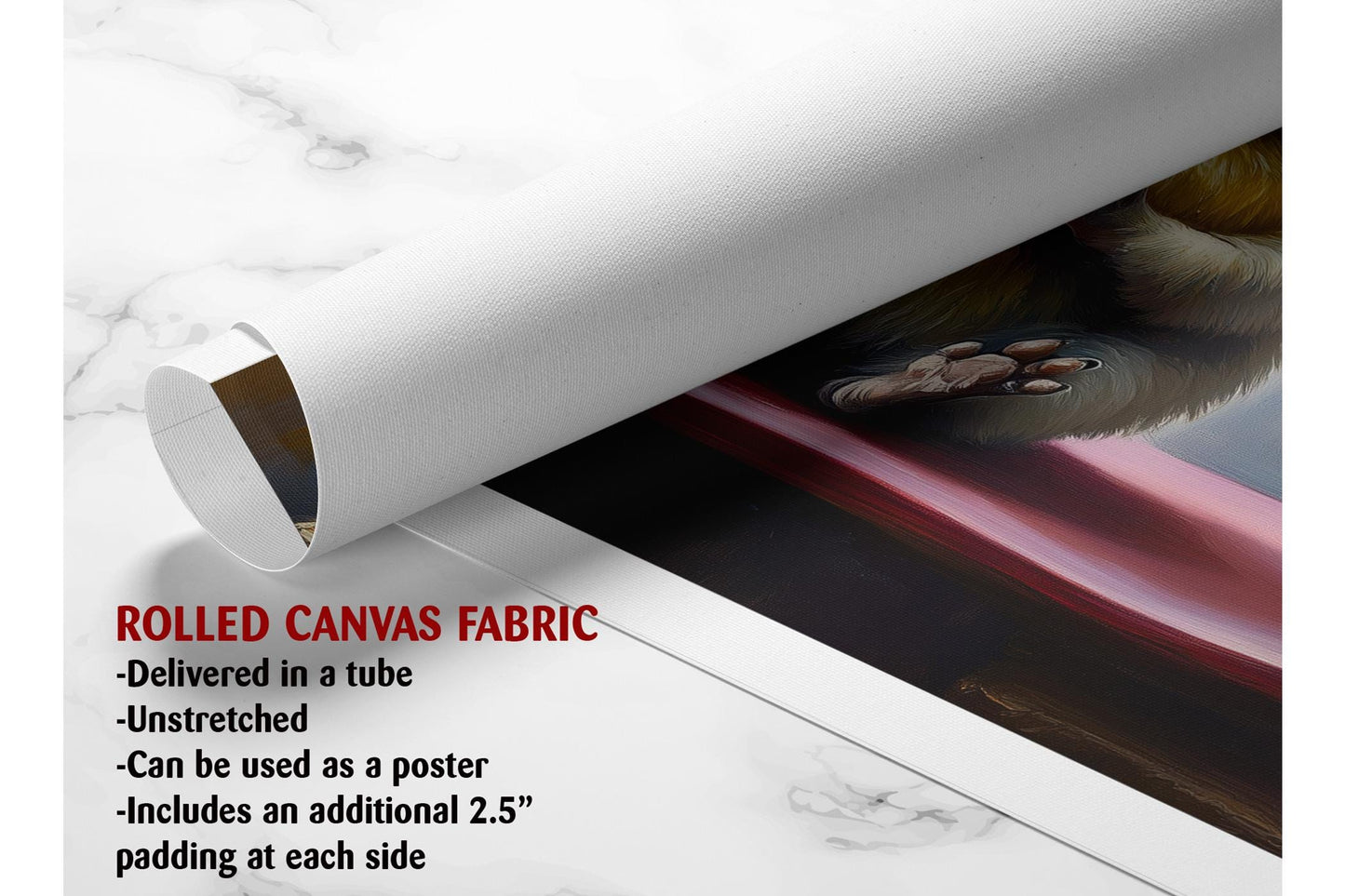 Yellow Bird Canvas Print – Cute Meditating Chick Wall Art, Ready to Hang or Rolled