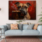 Bulldog Canvas Print – Bold Urban Dog Art | Ready to Hang or Rolled Canvas
