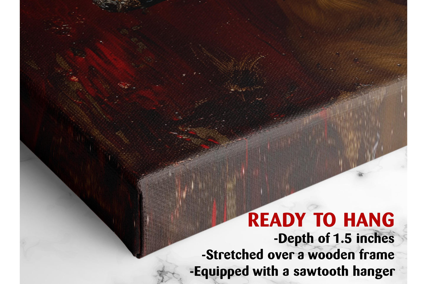 Bulldog Canvas Print – Bold Urban Dog Art | Ready to Hang or Rolled Canvas