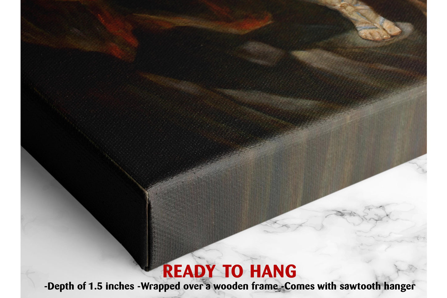 Archangel Michael Canvas Museum Quality Prints – Guido Reni Reproduction Wall Art