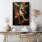 Archangel Michael Canvas Museum Quality Prints – Guido Reni Reproduction Wall Art