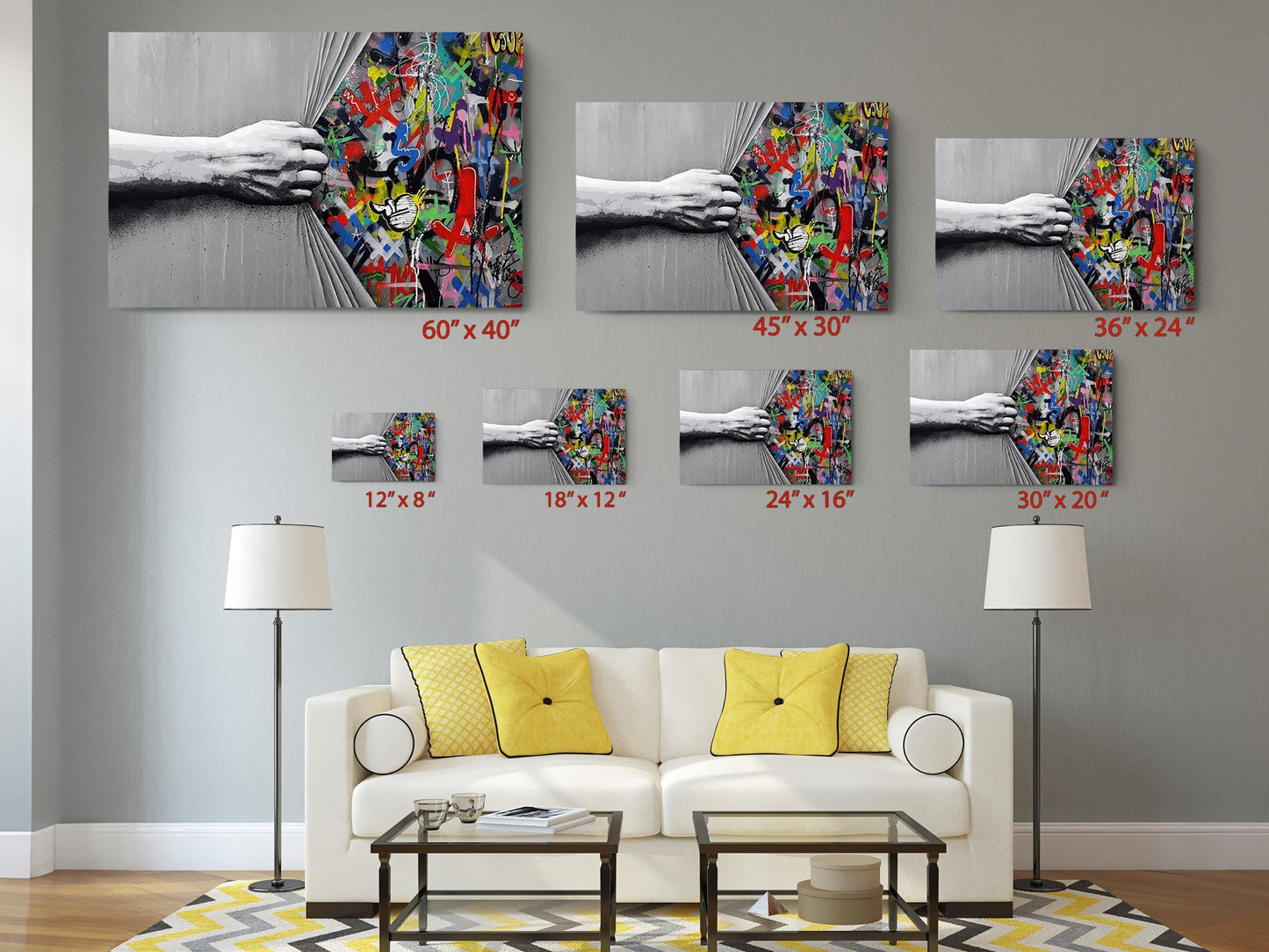 Banksy Canvas Print – Museum Quality Canvas Art Print | Urban Street Art Decor