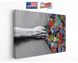 Banksy Canvas Print – Museum Quality Canvas Art Print | Urban Street Art Decor
