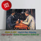 Cézanne Card Players Print – Museum Quality Canvas Wall Art, Ready to Hang