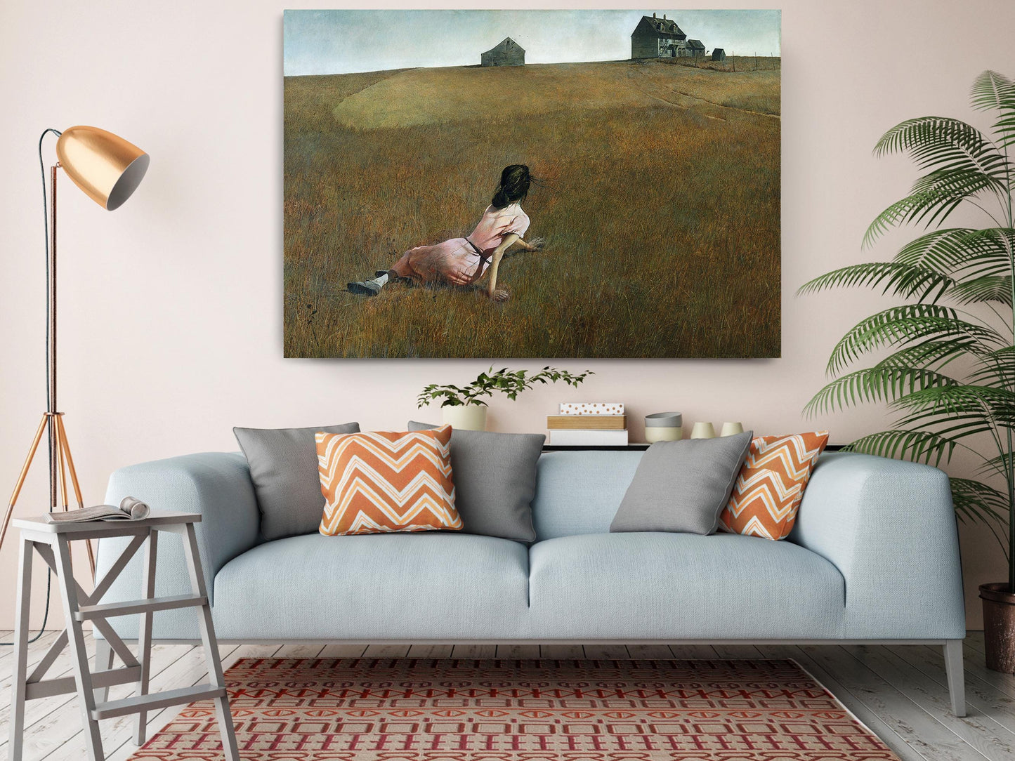 Christina's World Canvas Print - Andrew Wyeth Vintage Wall Art on Artist-Grade Canvas