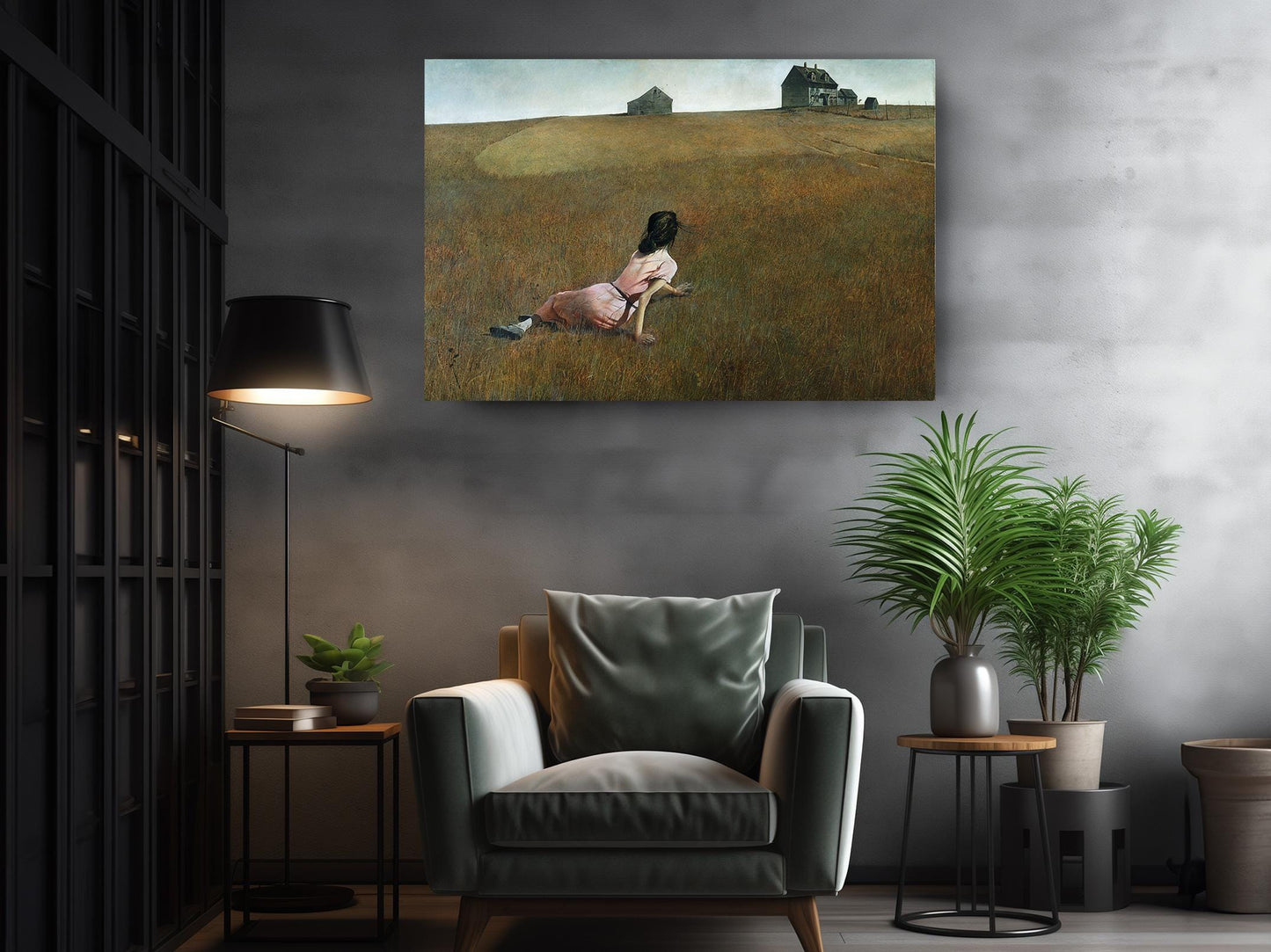 Christina's World Canvas Print - Andrew Wyeth Vintage Wall Art on Artist-Grade Canvas