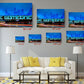 Houston Street Art Canvas | Texas Wall Decor - Museum Quality Landmark Print