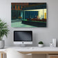 Nighthawks Canvas Print – Edward Hopper Art | Classic Diner Wall Decor