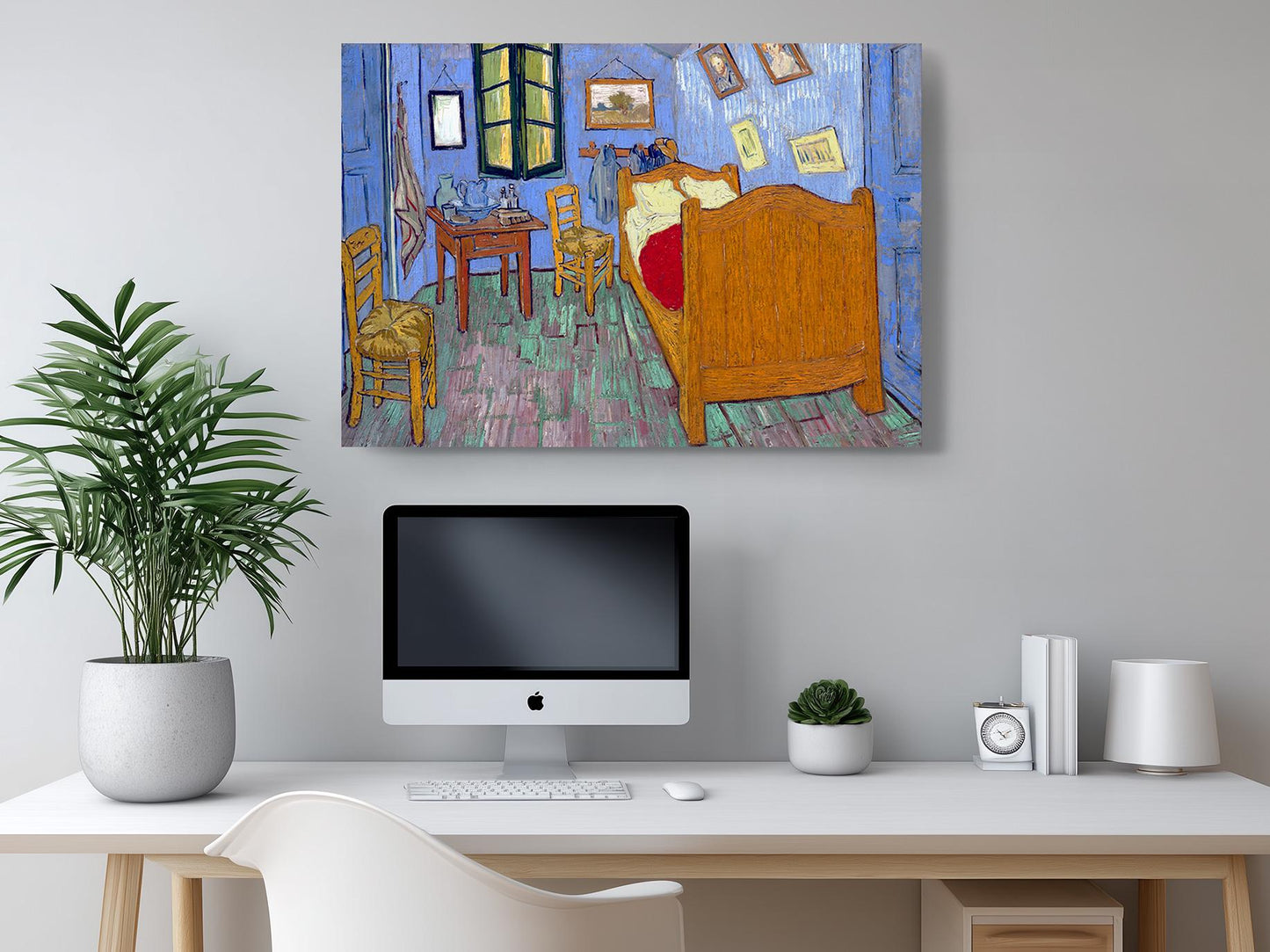 Van Gogh Canvas Print – Bedroom In Arles Vintage Art Reproduction | Museum Quality Canvas