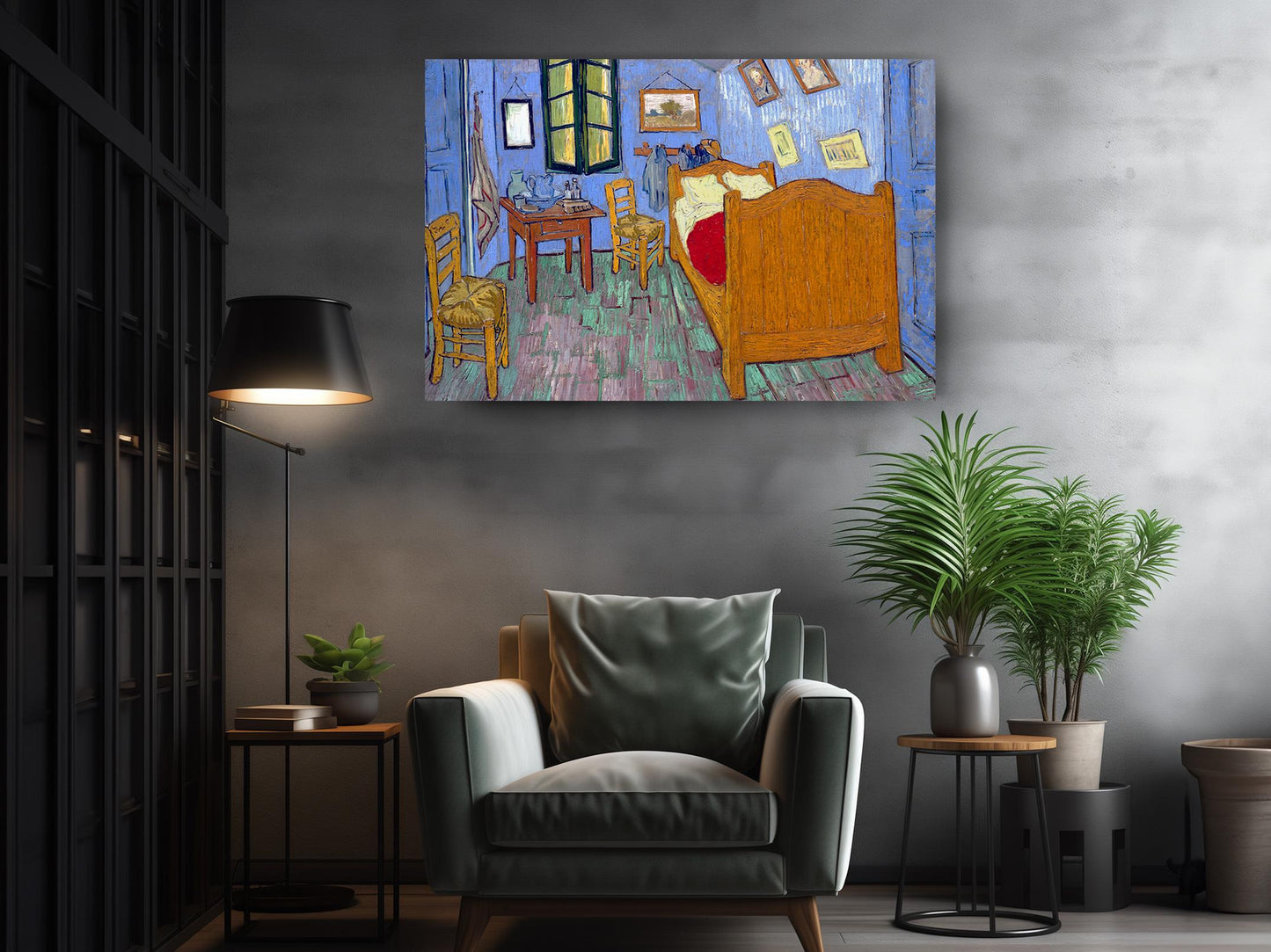 Van Gogh Canvas Print – Bedroom In Arles Vintage Art Reproduction | Museum Quality Canvas