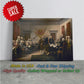 Declaration of Independence Print - Museum Quality Canvas Wall Art USA History