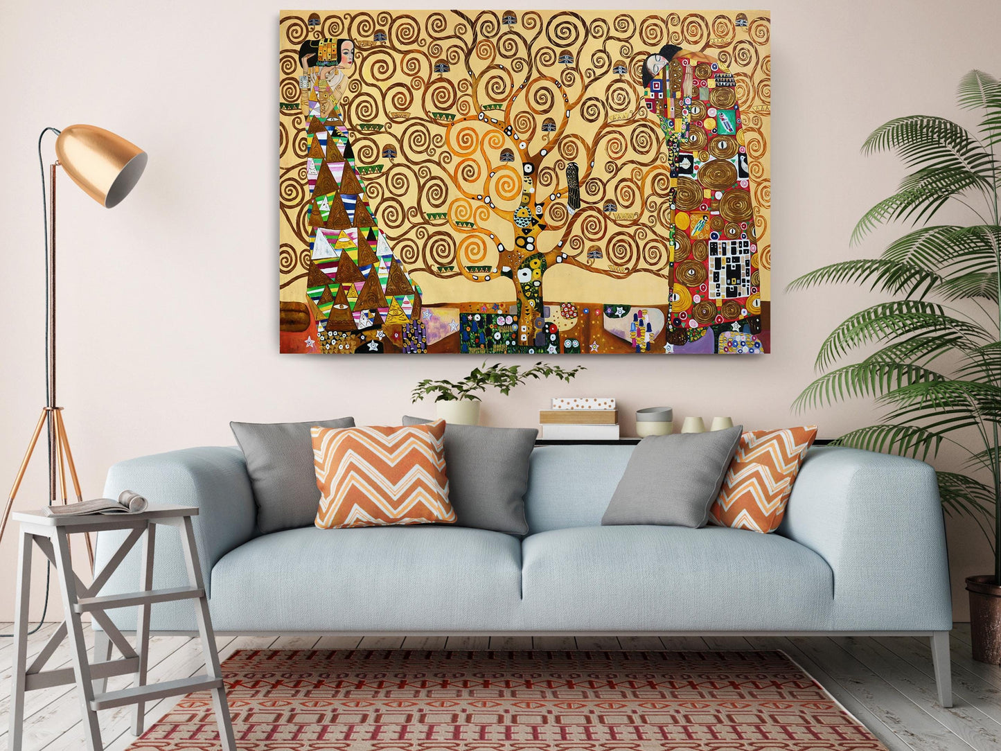 Tree of Life Canvas Print - Klimt Art Print | Museum Quality Wall Decor