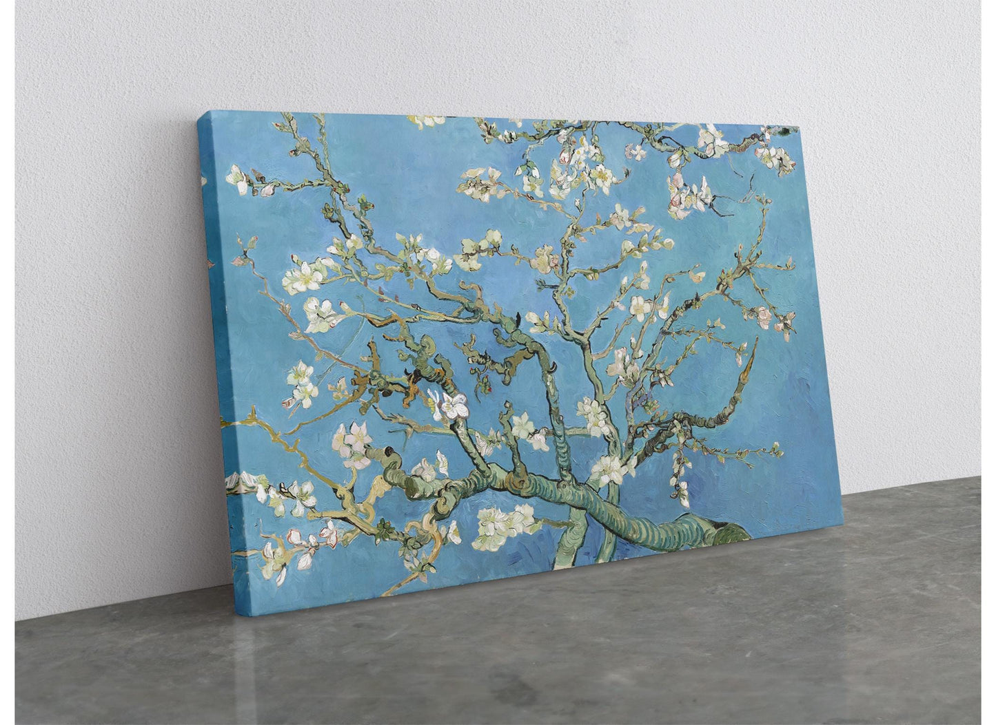Van Gogh Canvas Print – Almond Blossoms Handcrafted Wall Art | Museum Quality Canvas