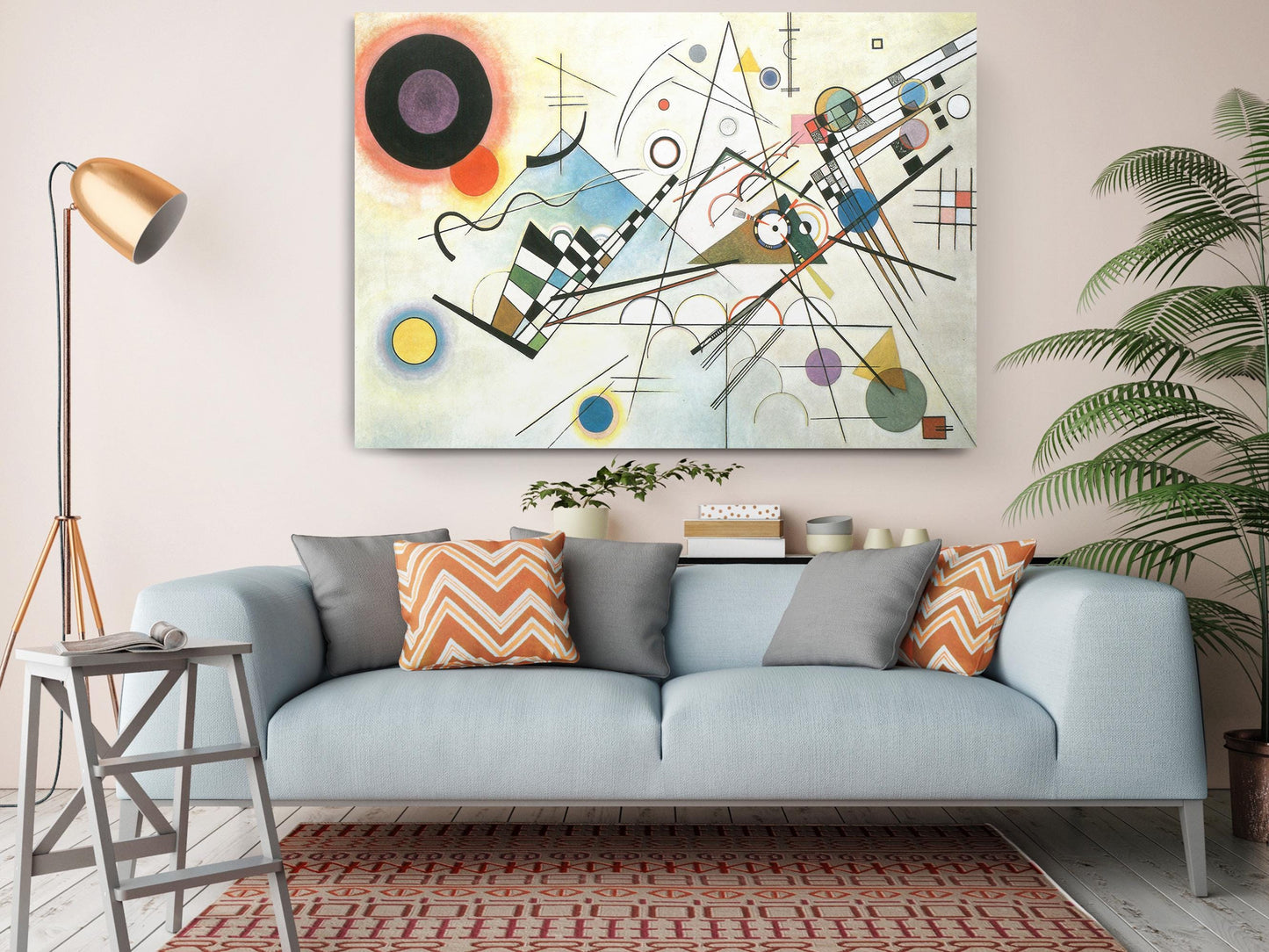 Kandinsky Canvas Print – Abstract Composition Art | Museum Quality Canvas, Ready to Hang