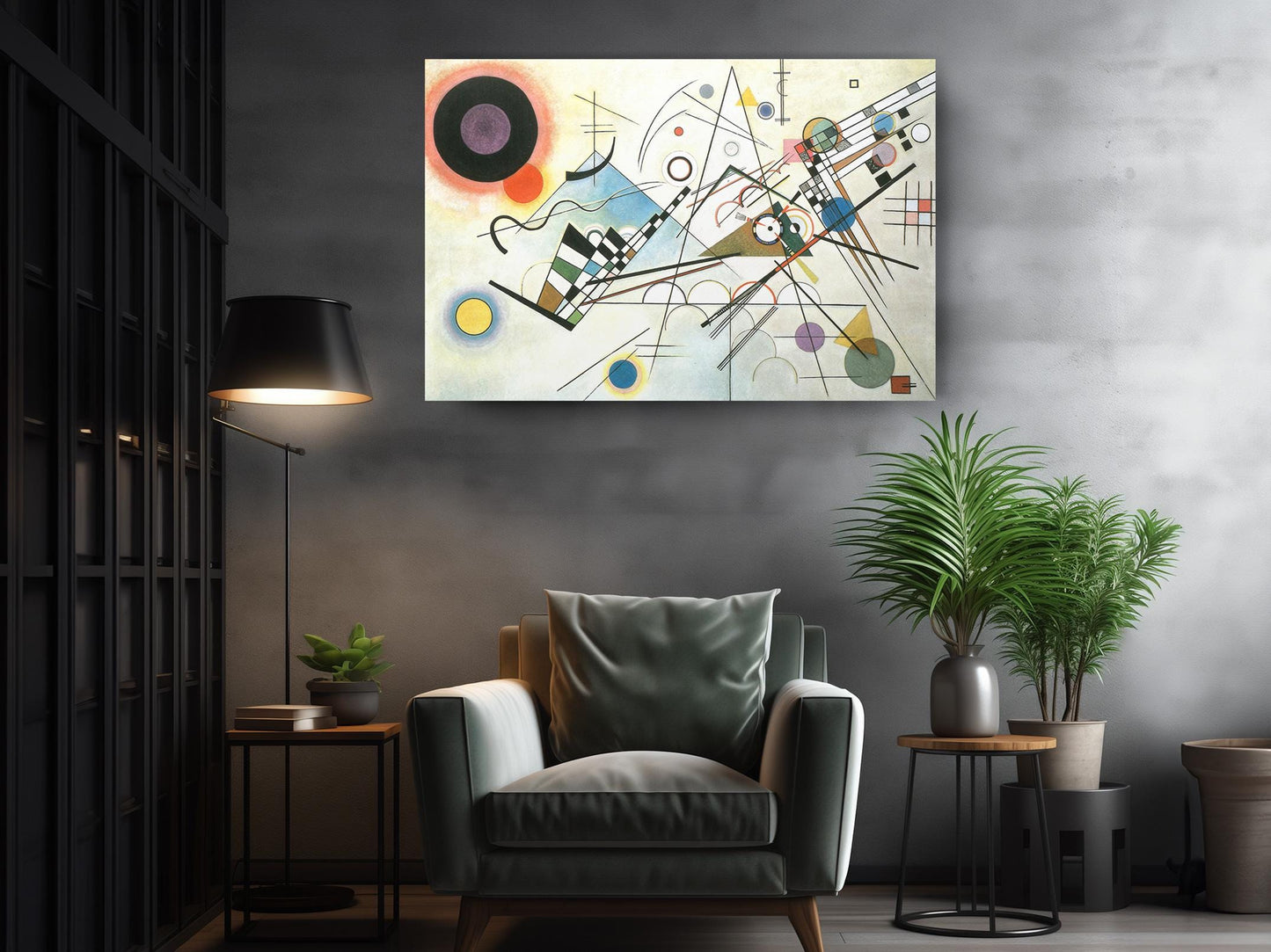 Kandinsky Canvas Print – Abstract Composition Art | Museum Quality Canvas, Ready to Hang