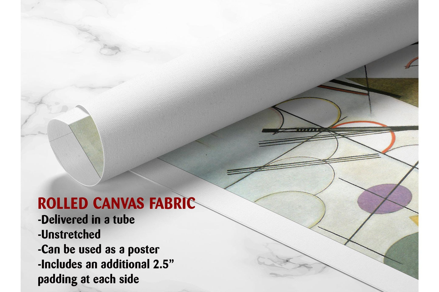 Kandinsky Canvas Print – Abstract Composition Art | Museum Quality Canvas, Ready to Hang