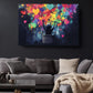 Graffiti Hearts Canvas Print – Colorful Nursery Art | Ready to Hang Wall Art