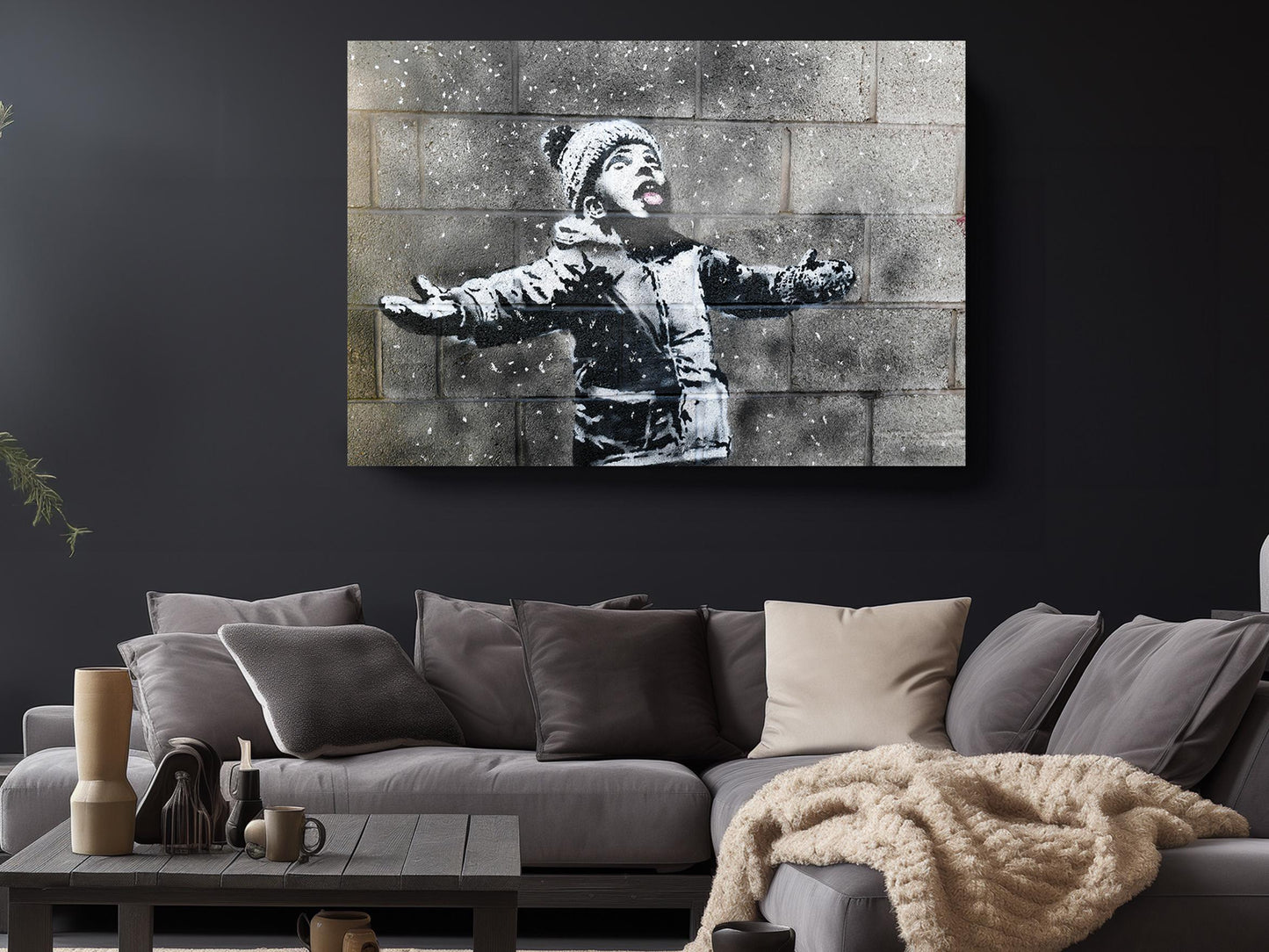 Graffiti Canvas Print – Urban Wall Art, Museum Quality Canvas Wall Decor