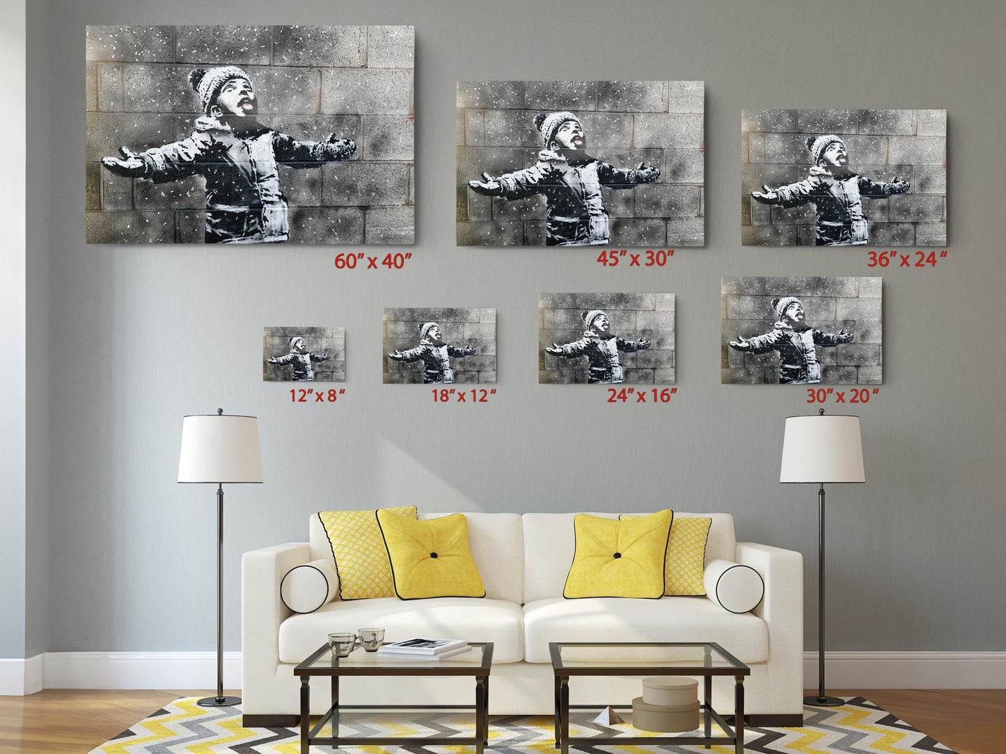 Graffiti Canvas Print – Urban Wall Art, Museum Quality Canvas Wall Decor