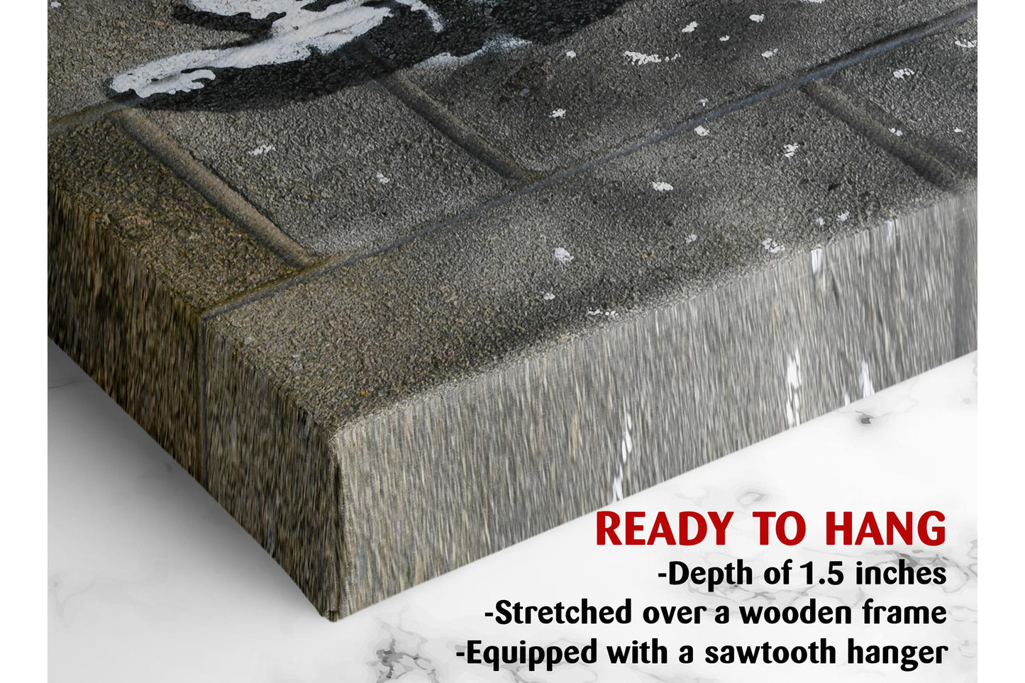 Graffiti Canvas Print – Urban Wall Art, Museum Quality Canvas Wall Decor