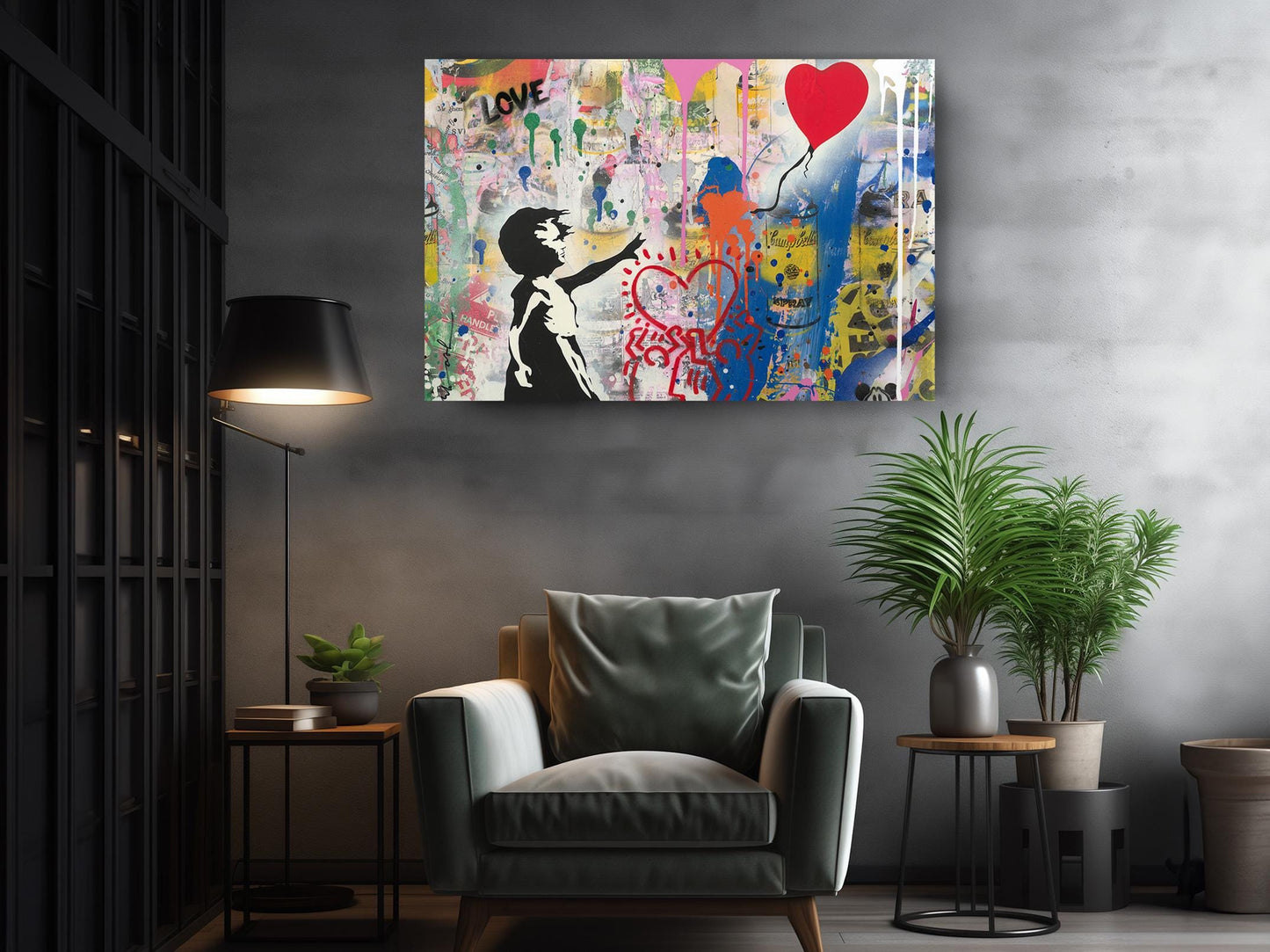 Banksy Canvas Print – Street Art Decor | Museum Quality Ready to Hang Wall Art