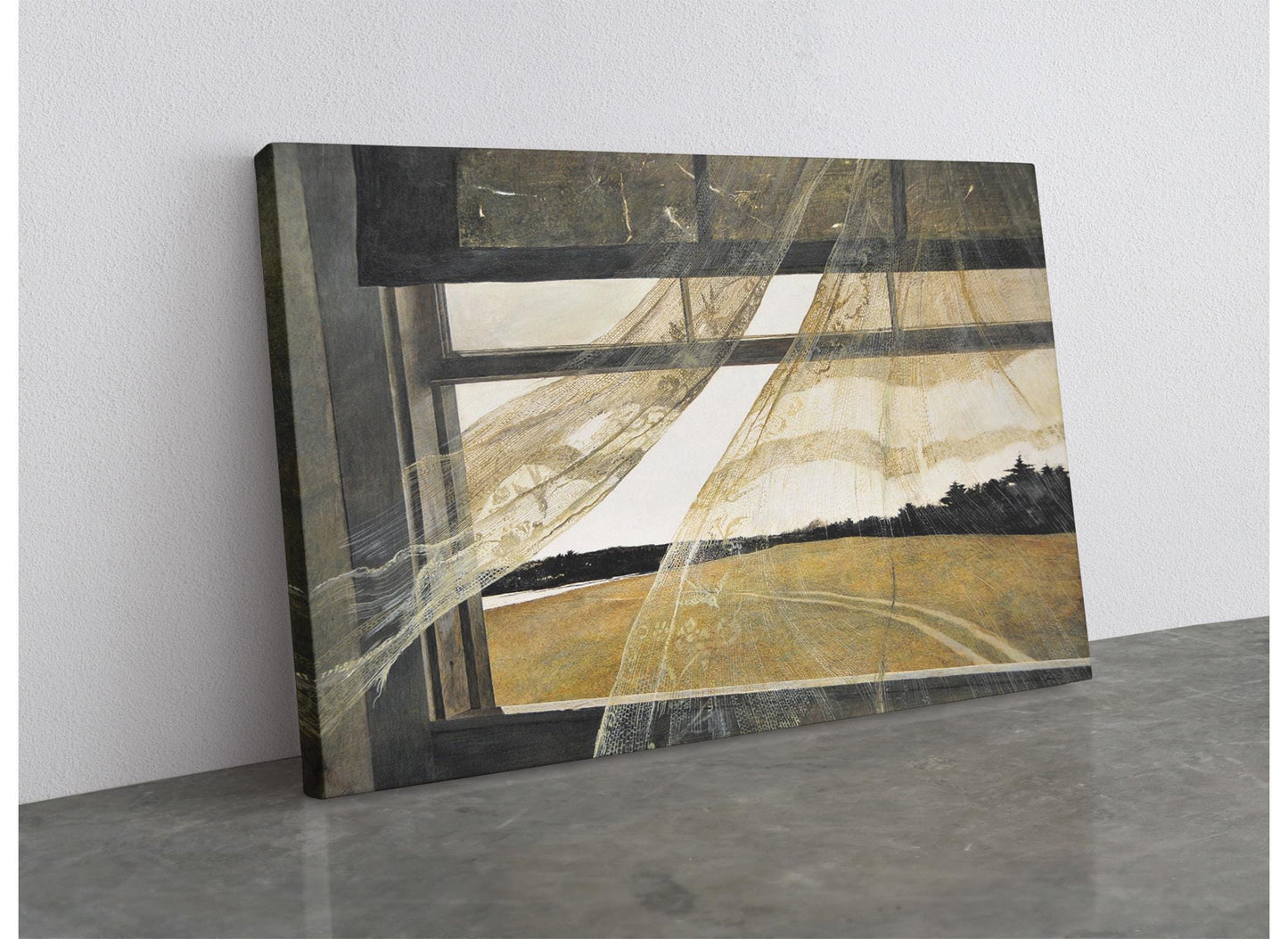 Andrew Wyeth Canvas Print – Coastal Wall Art | Museum Quality Print on Artist Grade Canvas