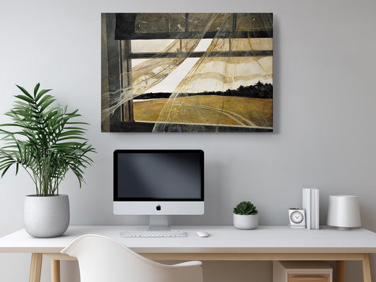 Andrew Wyeth Canvas Print – Coastal Wall Art | Museum Quality Print on Artist Grade Canvas