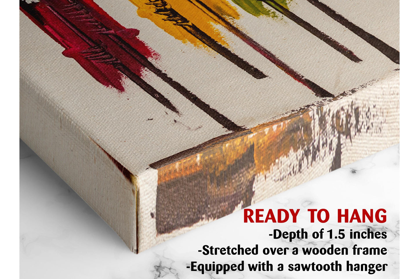 Maasai Women Canvas Tribal Wall Art - Ready to Hang African Print Decor