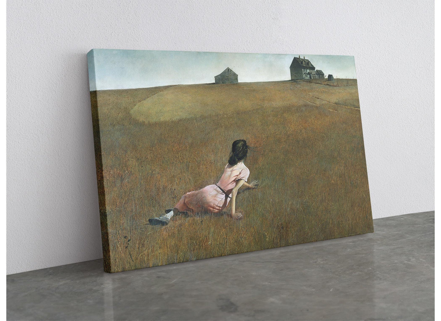 Christina's World Canvas Print - Andrew Wyeth Vintage Wall Art on Artist-Grade Canvas