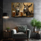 Funny Donkeys Canvas - Humorous Beer Drinking Donkeys Wall Art Print