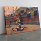Roman Gladiator Canvas – Historical Wall Art | Museum Quality Print, Ready to Hang