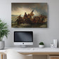 Crossing the Delaware Canvas Historic Patriotic Wall Art – Museum Quality Print