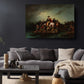 Crossing the Delaware Canvas Historic Patriotic Wall Art – Museum Quality Print