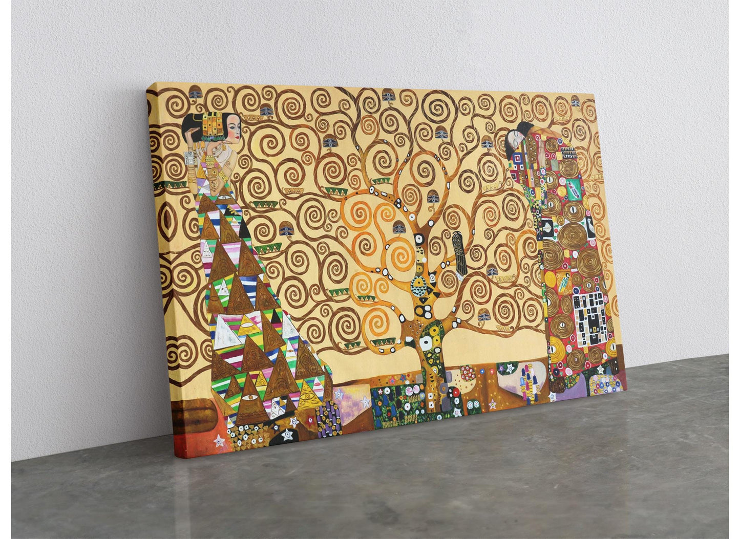 Tree of Life Canvas Print - Klimt Art Print | Museum Quality Wall Decor