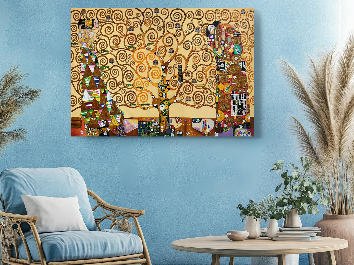 Tree of Life Canvas Print - Klimt Art Print | Museum Quality Wall Decor