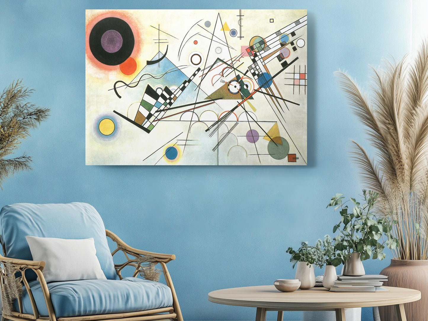 Kandinsky Canvas Print – Abstract Composition Art | Museum Quality Canvas, Ready to Hang