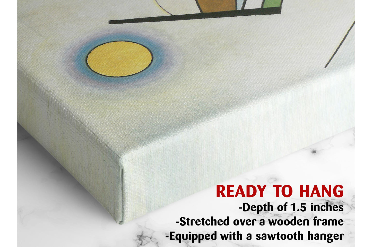 Kandinsky Canvas Print – Abstract Composition Art | Museum Quality Canvas, Ready to Hang