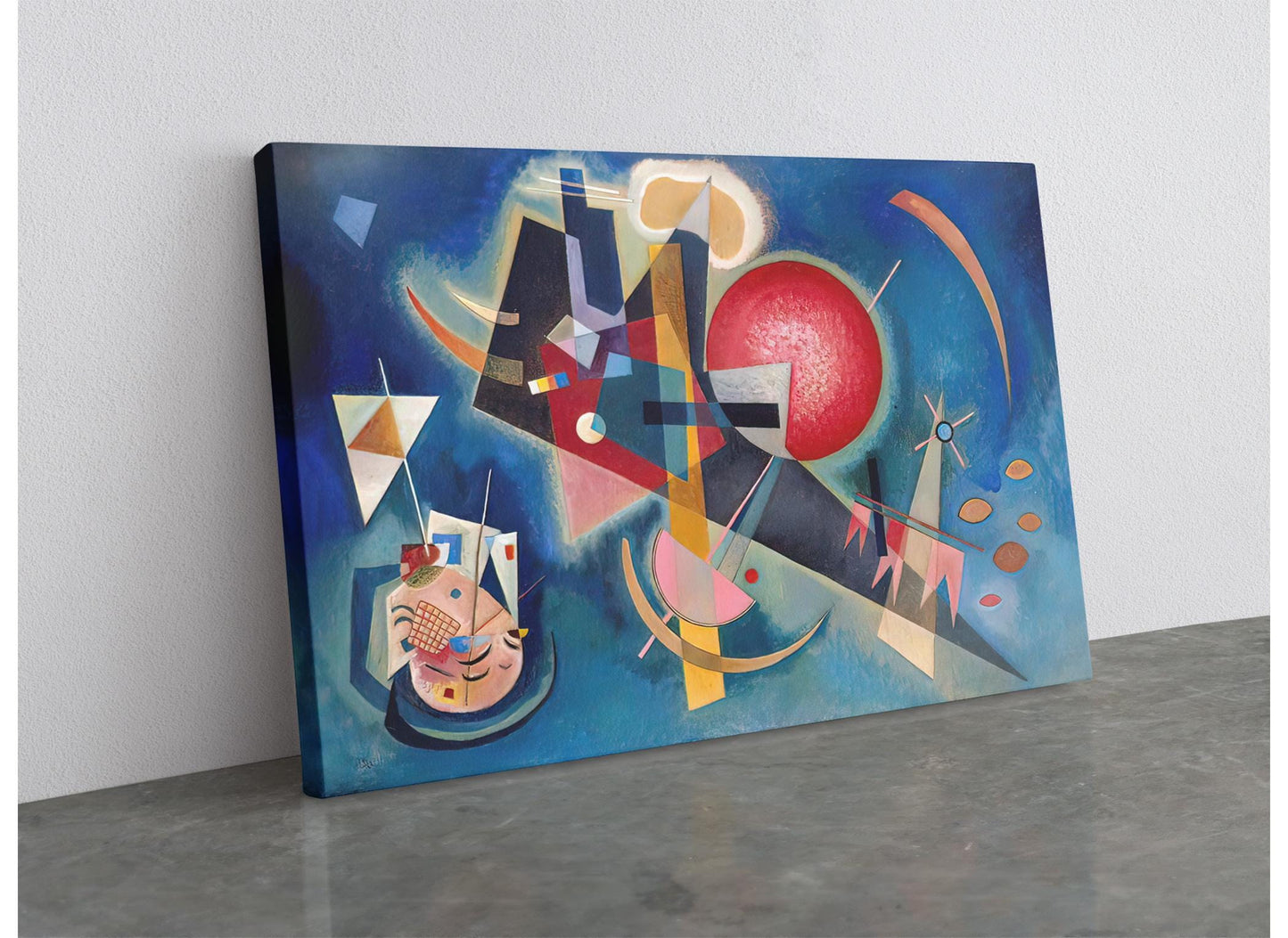 Abstract Geometric Canvas | Modern Colorful Wall Art - Ready to Hang Print