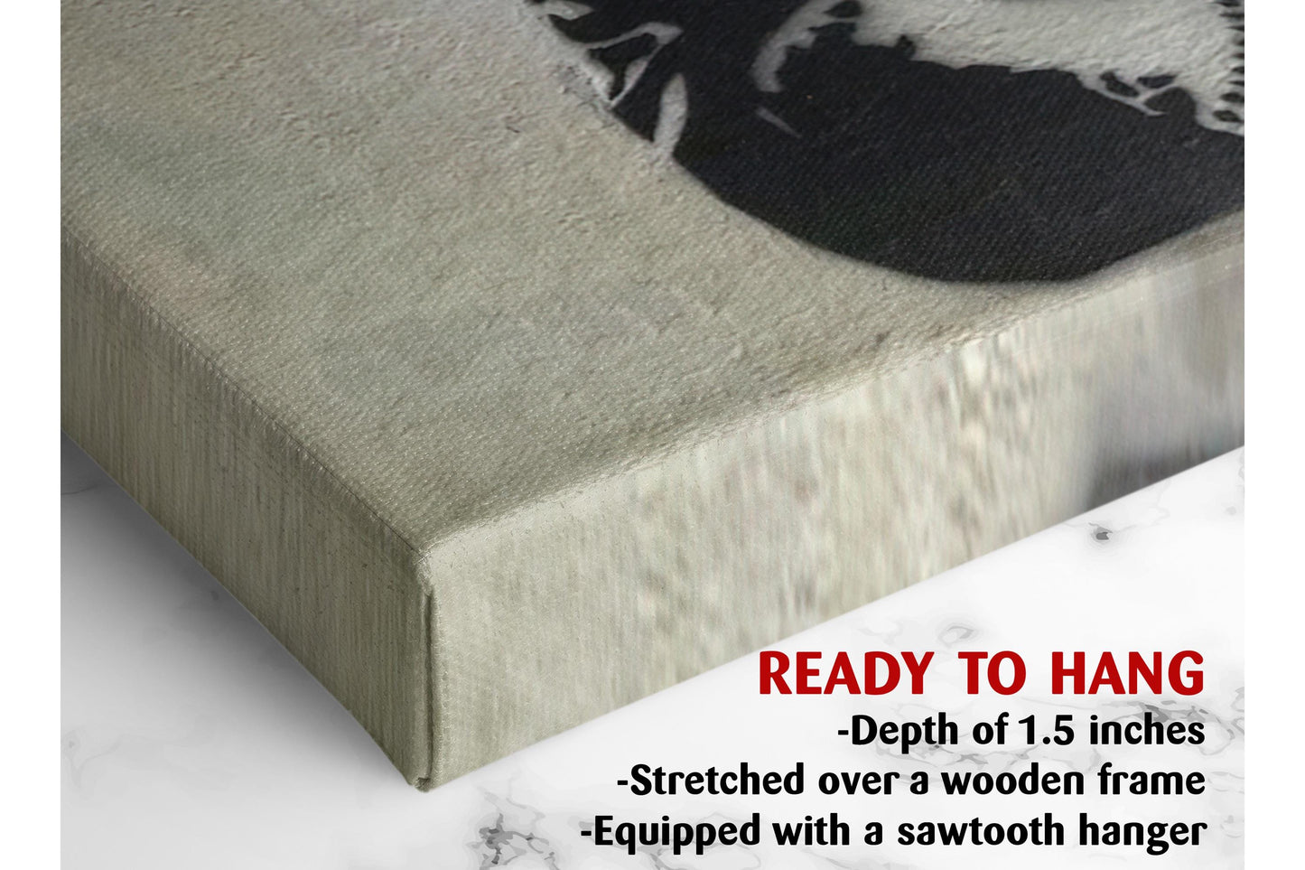 Blue Bird Graffiti Print - Inspirational Urban Wall Canvas, Ready to Hang