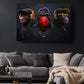 Three Wise Monkeys Canvas | Museum Quality Print - Ready to Hang Wall Art
